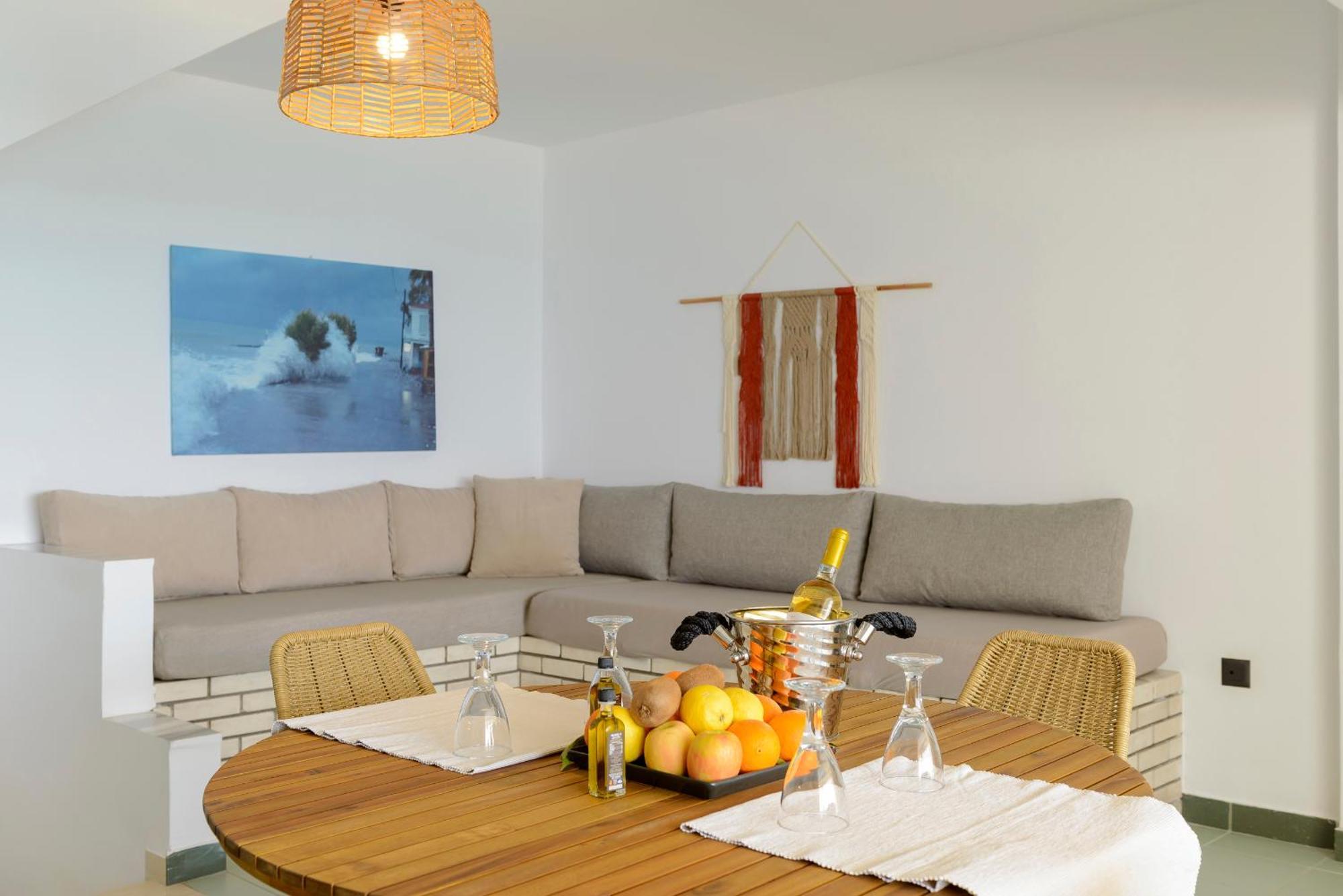 Appartement Agali 2 Maizonette Front Of The Sea à Akrogiali Extérieur photo